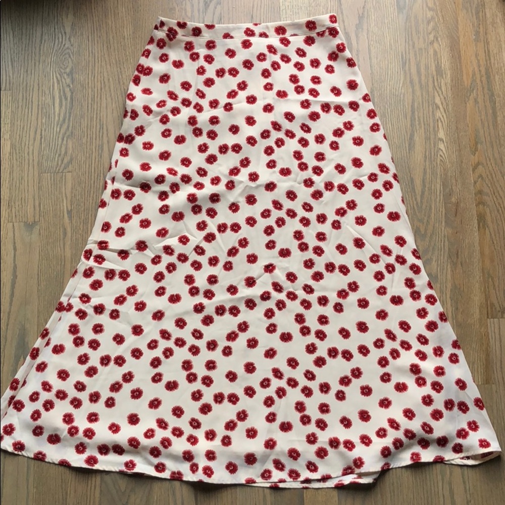 Floral Midi Skirt